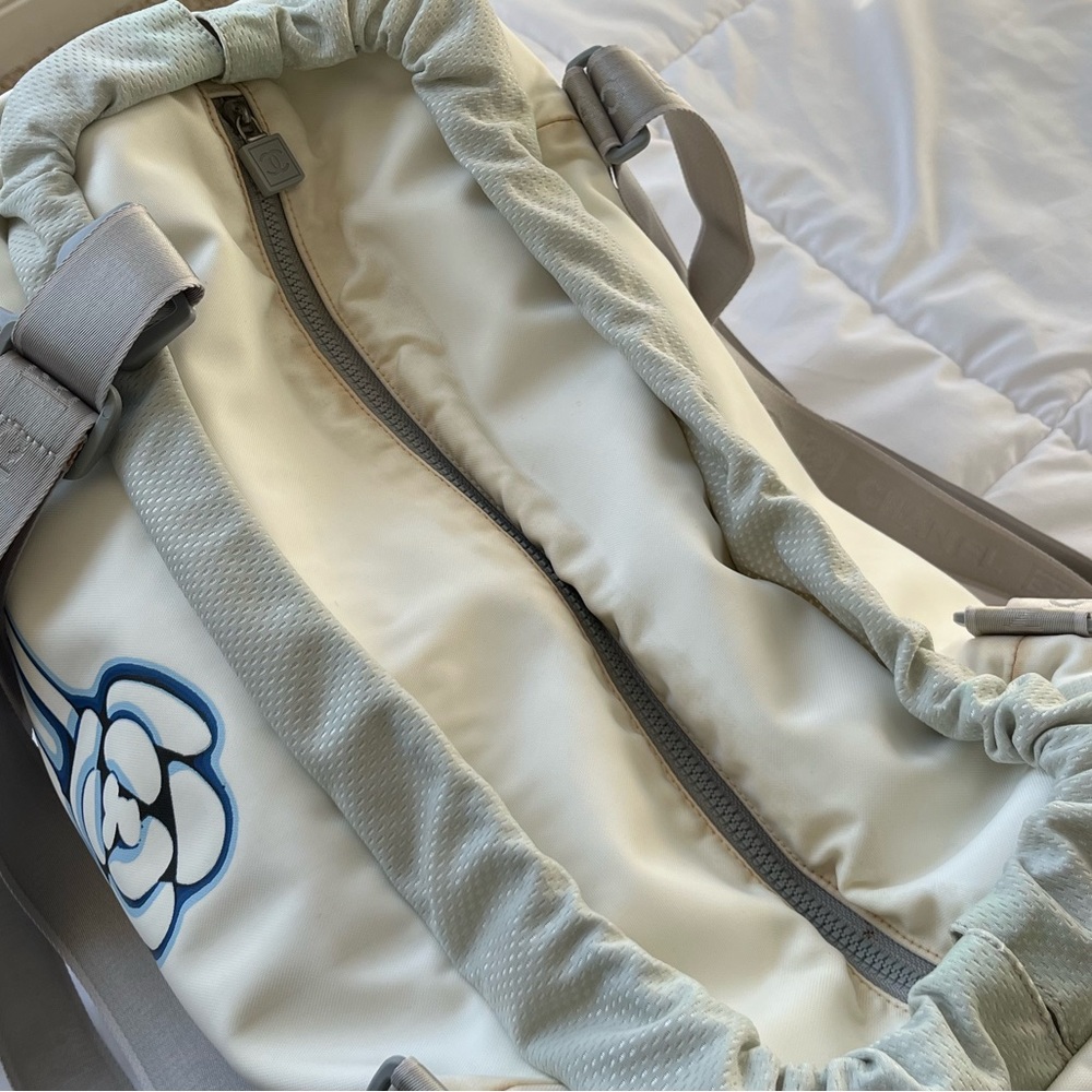 Chanel Sports Camellia Duffle Bag - Picture 8 of 16